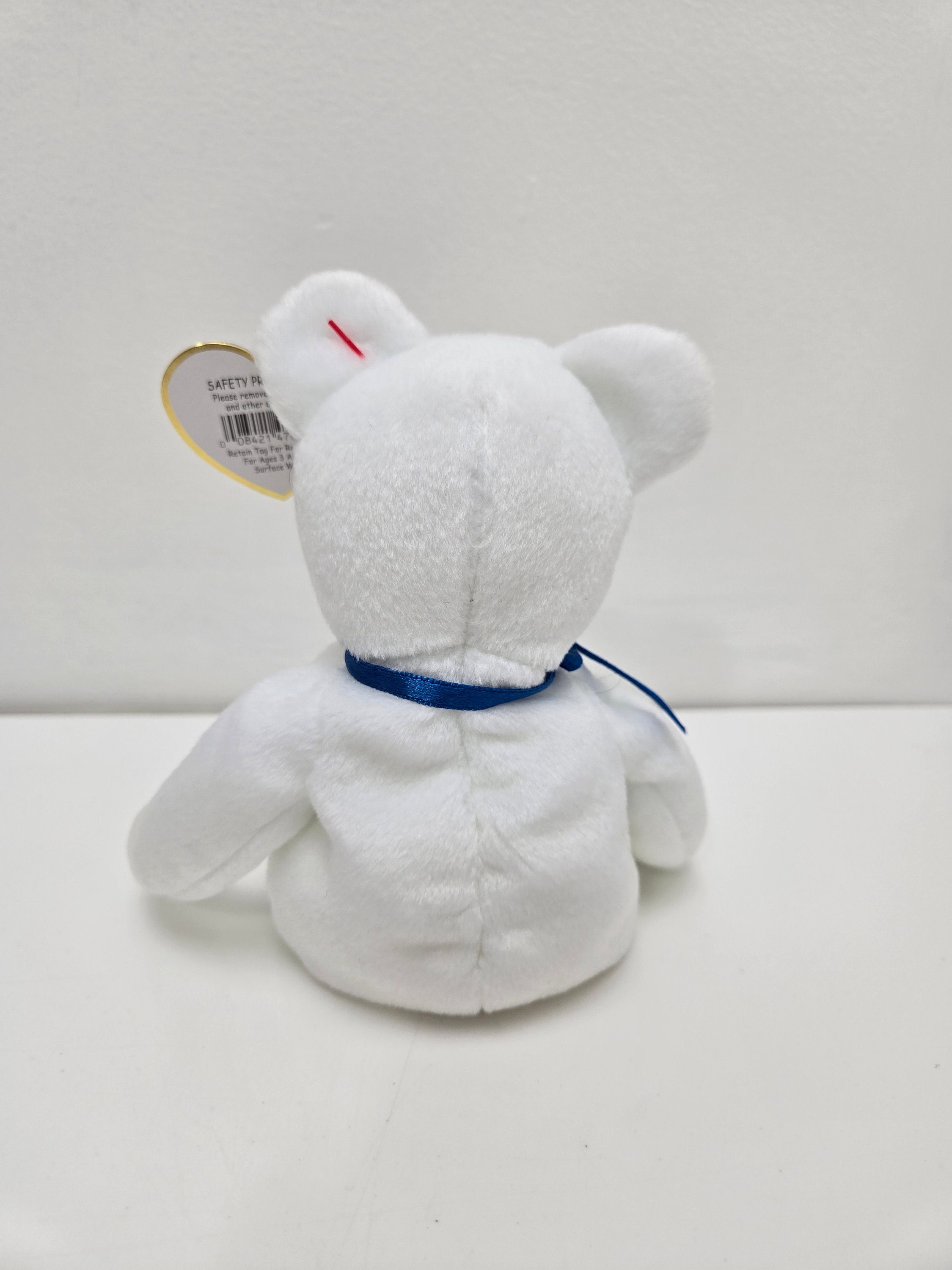 Ty Beanie Baby “little Star” the White Bear (8.5 Inch) - Etsy