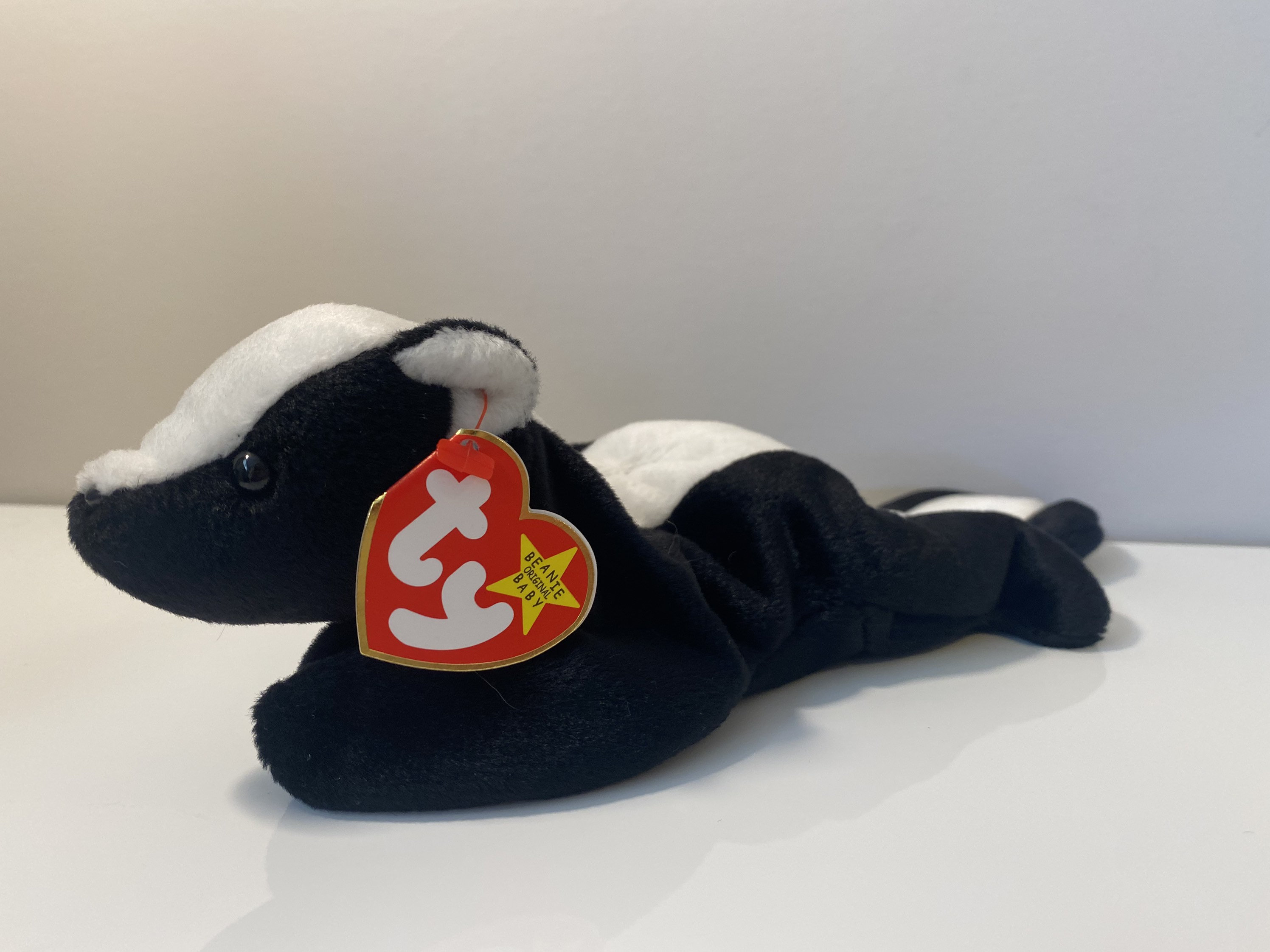 TY Beanie Baby stinky the Skunk 8 Inch Etsy