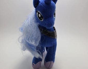 Ty Beanie Baby “Princess Luna” the Pony from My Little Pony! (8 inch) No Hang Tag