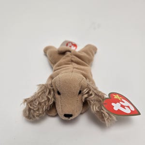 Ty McDonald’s Teenie Beanie “Spunky” the Cocker Spaniel Dog! (3 inch)