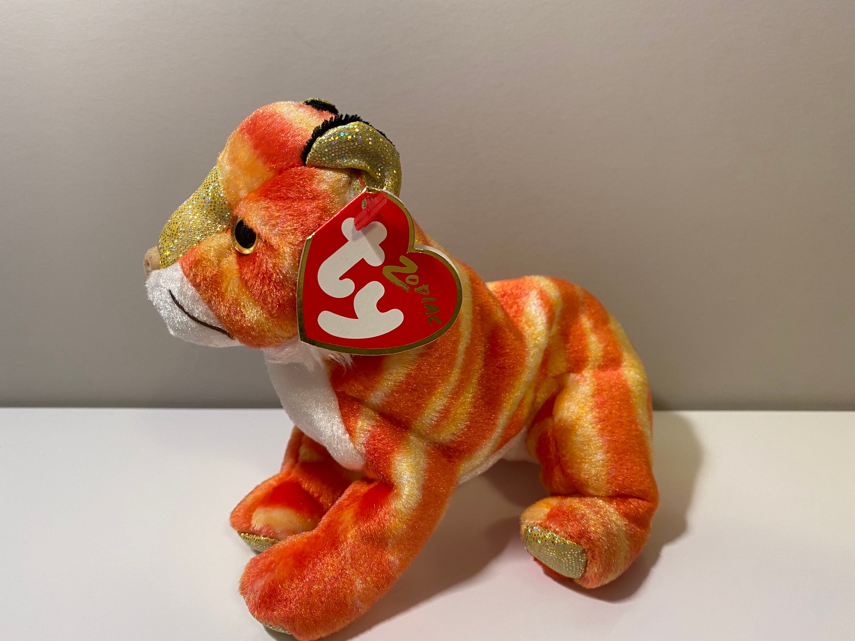 TY Beanie Baby Tiger the Chinese Zodiac Tiger 6 inch Etsy
