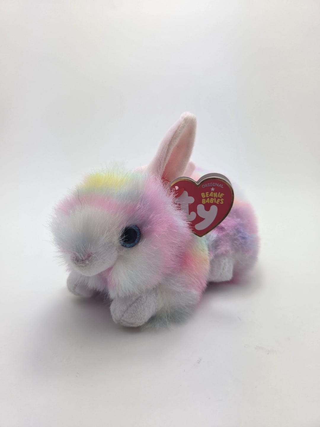 Ty Beanie Baby “sherbet” the Multi-coloured Bunny Rabbit (6 Inch