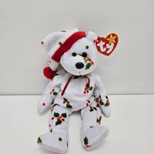 1998 holiday bear beanie baby hotsell