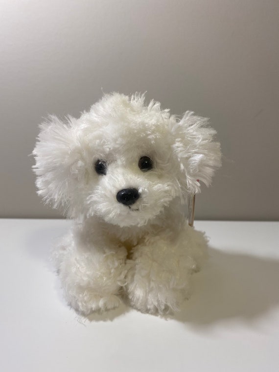 Ty Beanie Baby Lollipup Le Bichon Frise Dog Rare 55 Etsy Canada