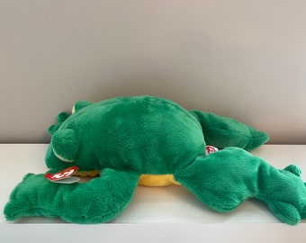 Ty Classics Collection bayou the Croaking Frog Plush 16 - Etsy