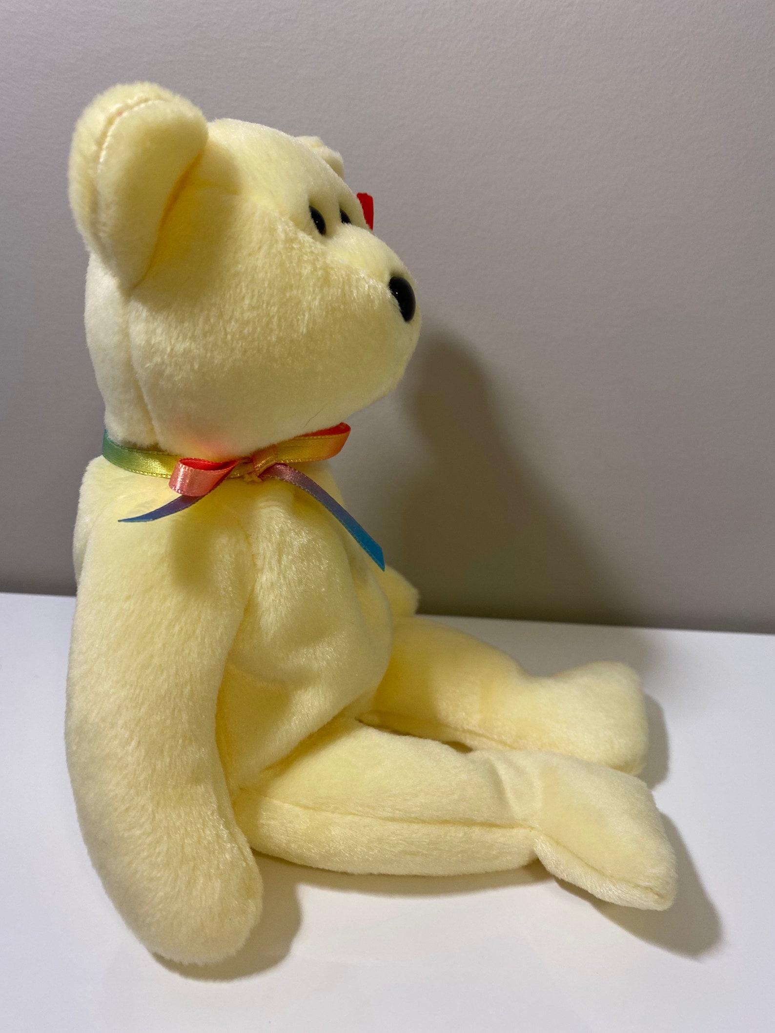 TY Beanie Baby eggs 2005 the Yellow Easter Bear Plush | Etsy