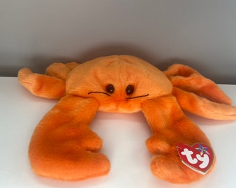Ty Beanie Buddy “Digger” the Crab in Orange Version (14.5 inch)