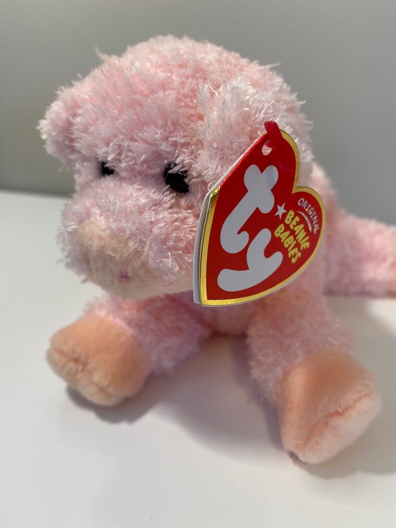 TY Beanie Baby \u201cSoybean\u201d the Pig! 6 inch