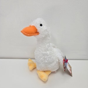 Ty Beanie Baby “Gussy” the Goose! *Rare* Charlotte’s Web Movie Promo! (7.5 inch)