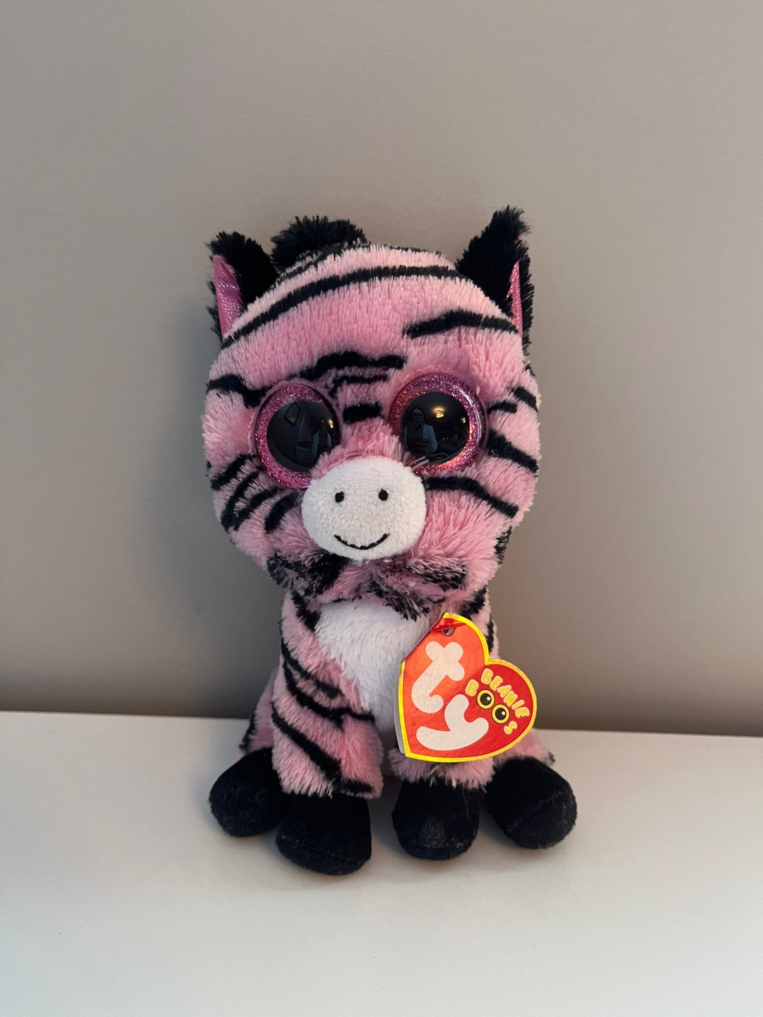 Buy Zoey for USD 11.99  Pink giraffe, Pink unicorn, Ty beanie boos