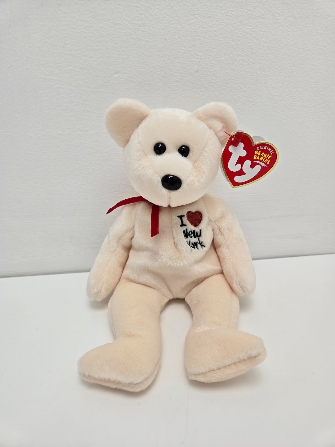 Ty ビーニーベイビー「ニューヨーク」I Love New Yorkベア - ギフト