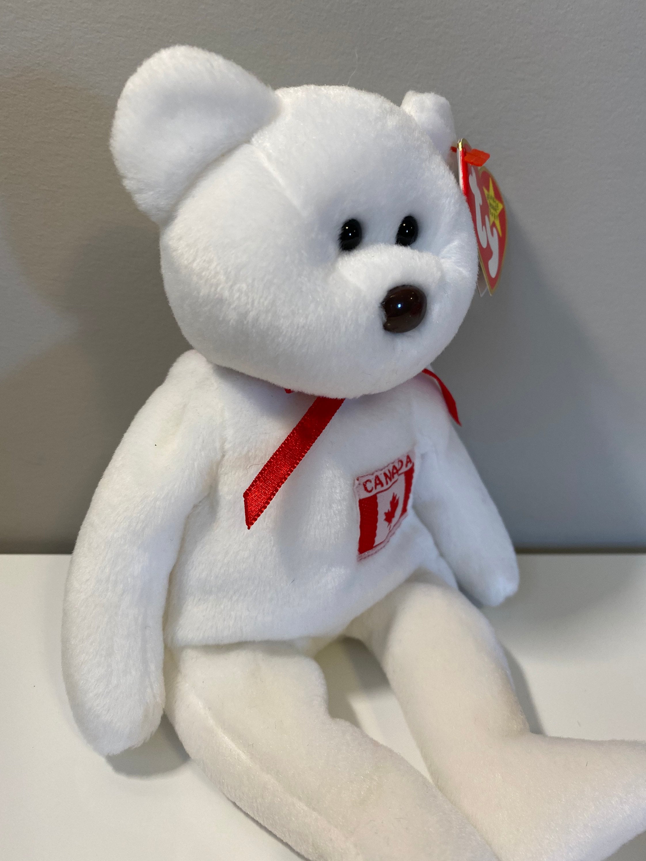 TY Beanie Baby maple the Canadian Bear Canada Exclusive Etsy UK