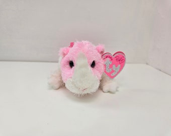 Ty Beanie Baby “Rosa” the Pink Guinea Pig  (6 inch)