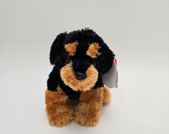 "Tyler Mütze ""Brutus"" der Welpe Hund Rottweiler - Version sitzend (18 cm) *Selten*"