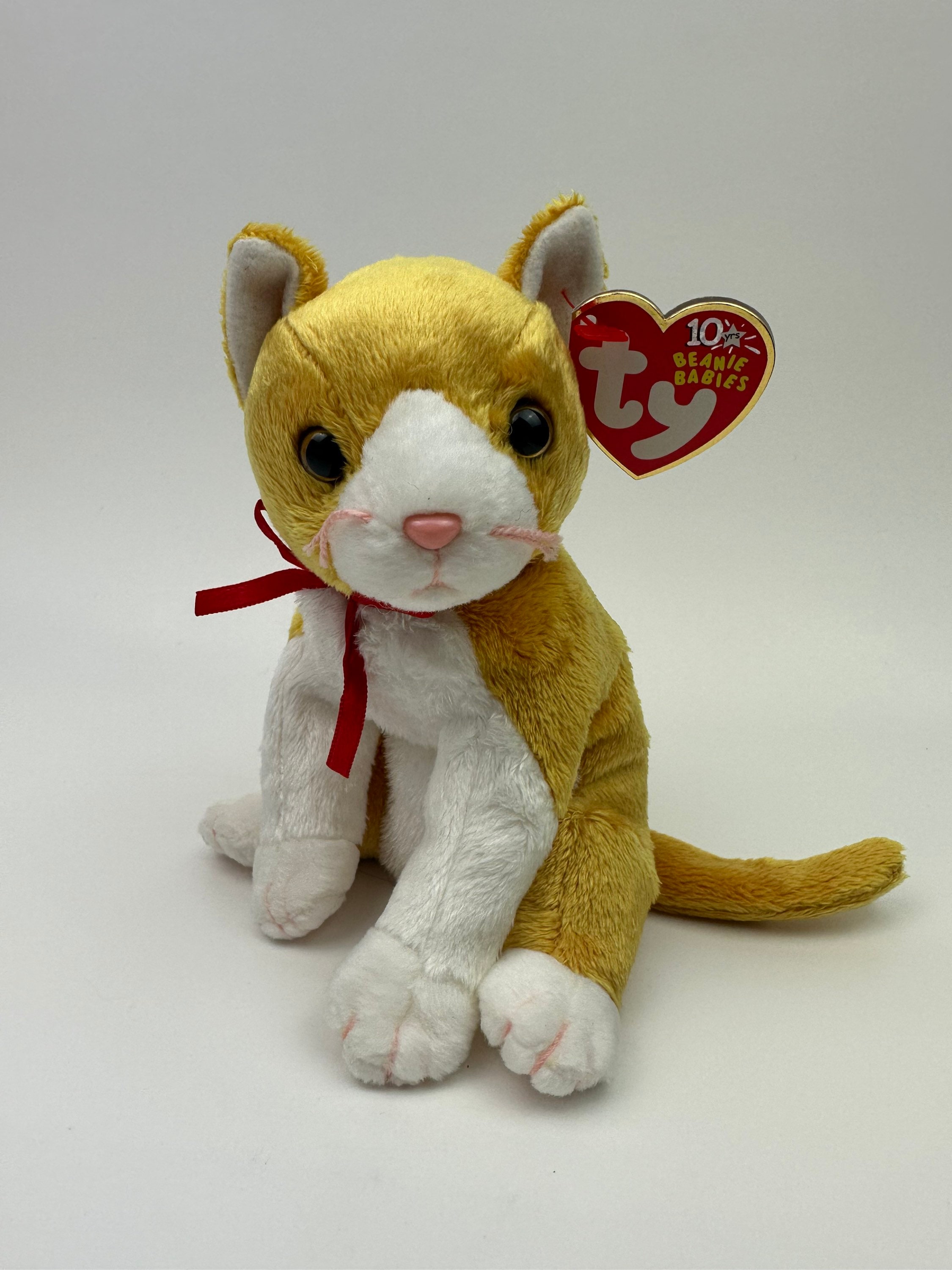 Ty Beanie Baby “tangles” the Orange and White Cat! - Etsy Canada