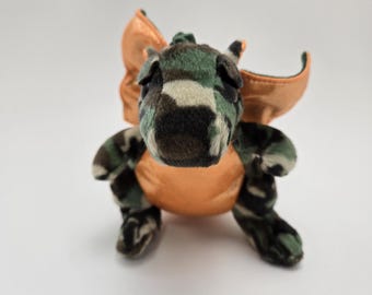 Ty Beanie Babies Loong the Orange Dragon - Mint *rare* (asia