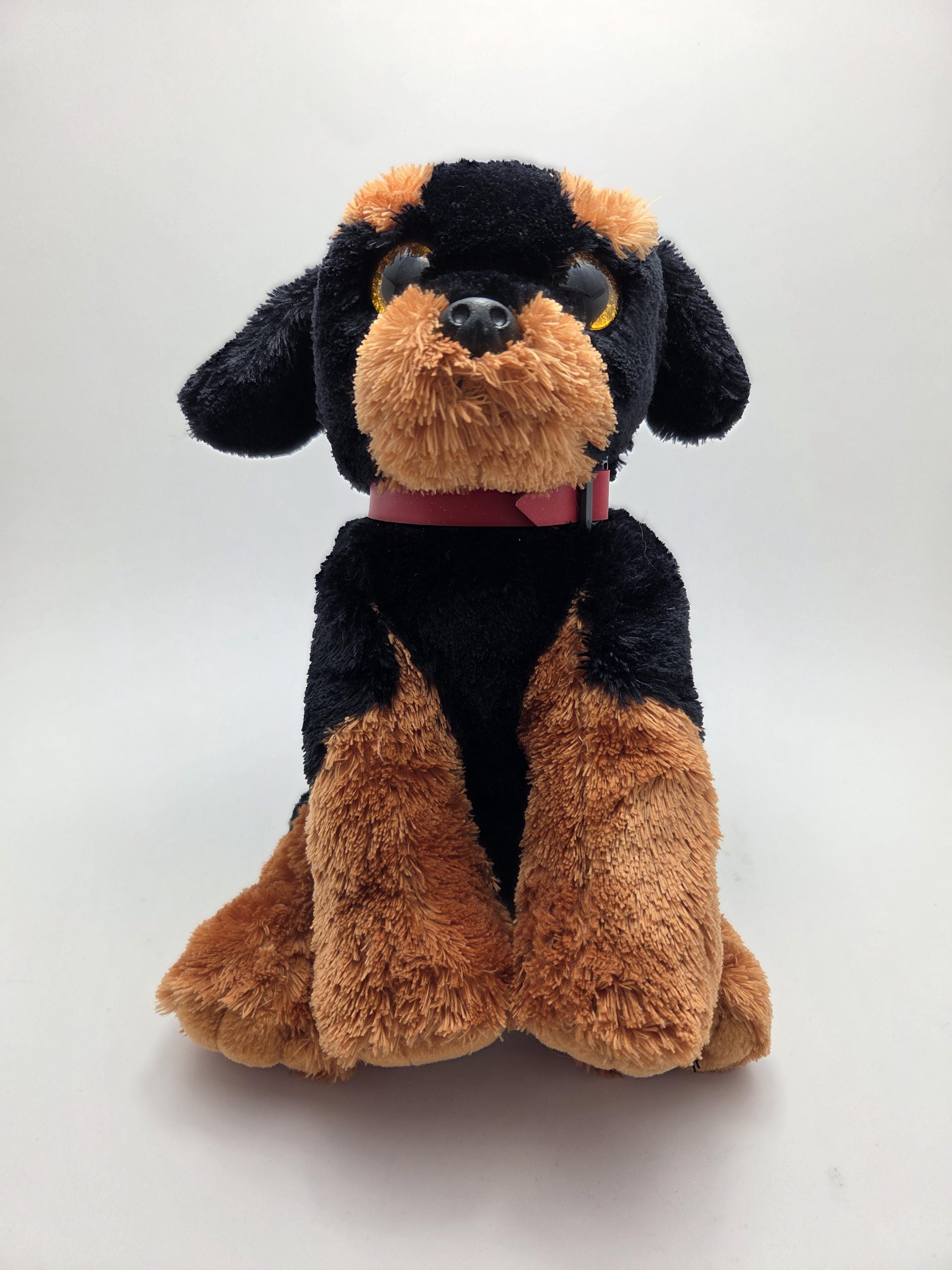 TY Classics Collection “brutus” the Rottweiler Dog Plush - Gold