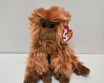 TY Beanie Baby “Charlie” the Monkey Plush *Rare* (8 inch)