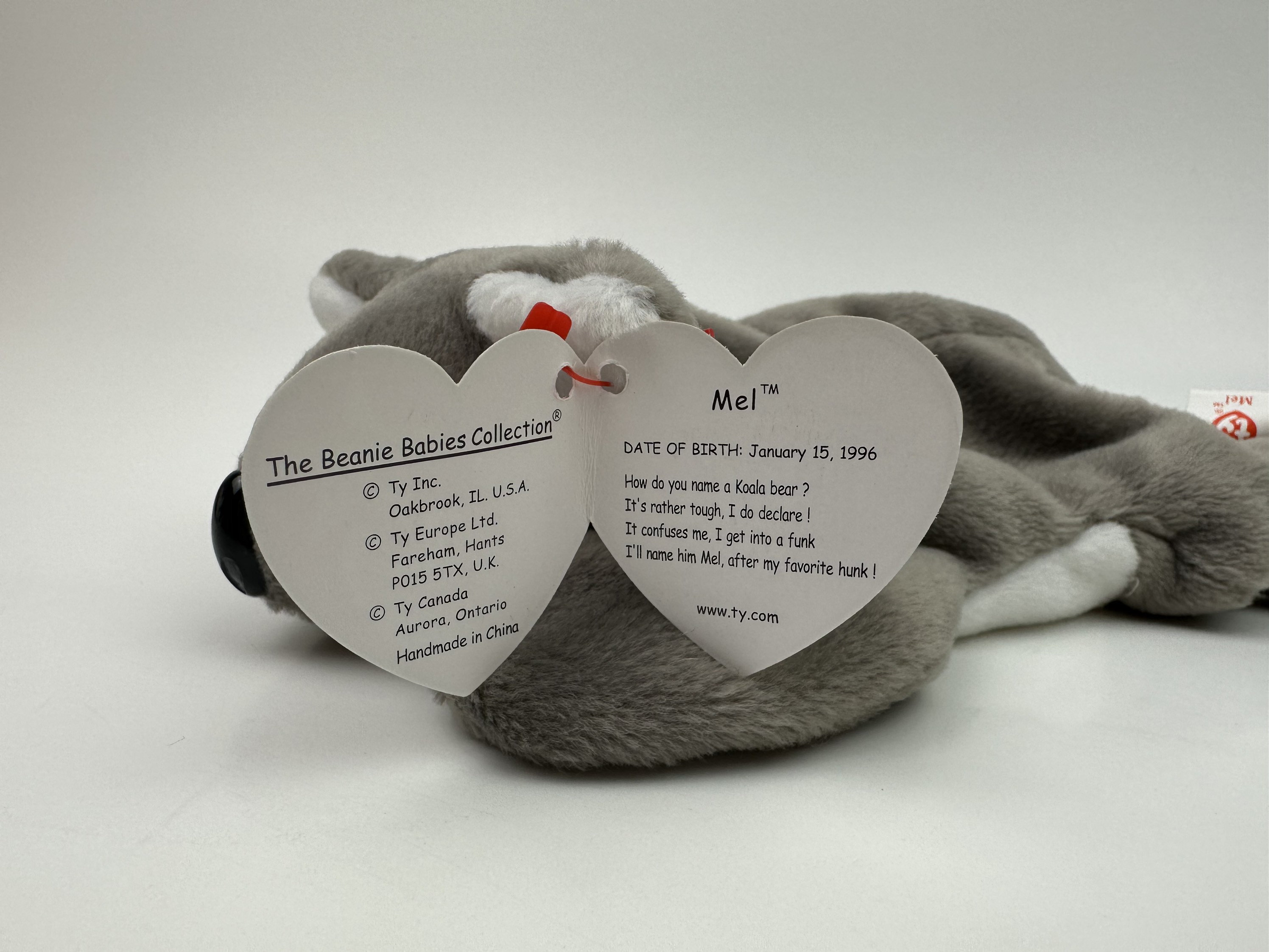 Ty Beanie Baby mel the Koala Plush 8 Inch pic