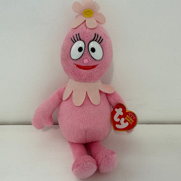 TY Beanie Baby “Foofa” the Pink Plush - From TV Show Yo Gabba Gabba (8.5 inch)