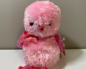 Ty Beanie Baby “Chenille” ピンクのひよこ！(5インチ) - Etsy 日本