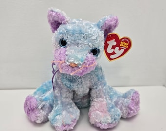 Ty Beanie Baby “jaz” the Purple and Blue Cat! (6 Inch) - Etsy