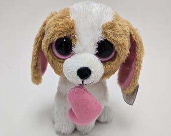 TY Beanie Boo “cookie” the Cute Puppy Dog Ty Representative