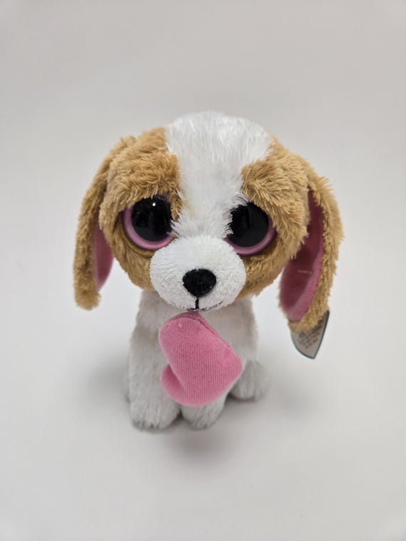 TY Beanie Boo “Cookie” the Cute Puppy Dog - Ty Representative Sample Exclusive RARE Non Mint Tag (6 inch)