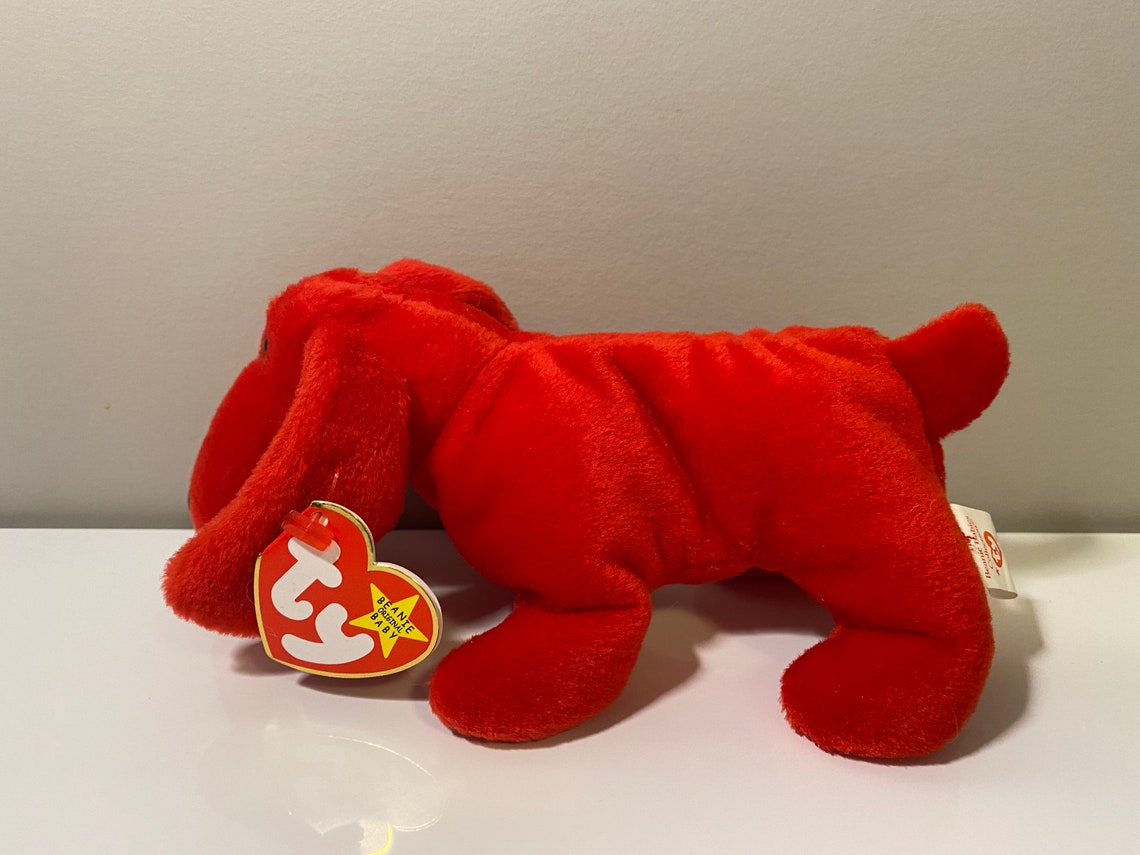 TY Beanie Baby rover the Red Dog Plush 6.5 Inch Etsy Canada