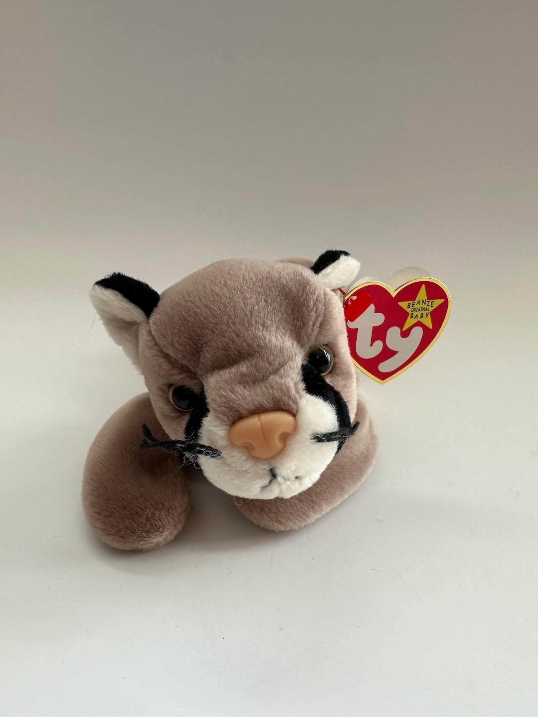 Ty Beanie Baby canyon the Cougar 8.5 Inch Etsy
