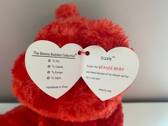 Sizzle sale beanie baby
