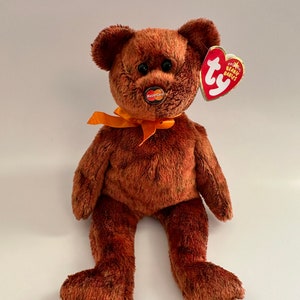 Ty Beanie Baby « M.C. Bonnet VI"" l'ours MasterCard - Exclusivité carte de crédit (8,5 pouces)