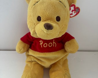 Ty Beanie Baby winnie the Pooh the Bear From Disneys Winnie the Pooh rare 5 Inch Etsy UK