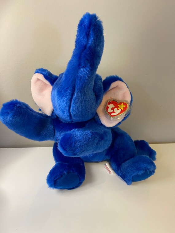 Dark blue hotsell peanut beanie baby