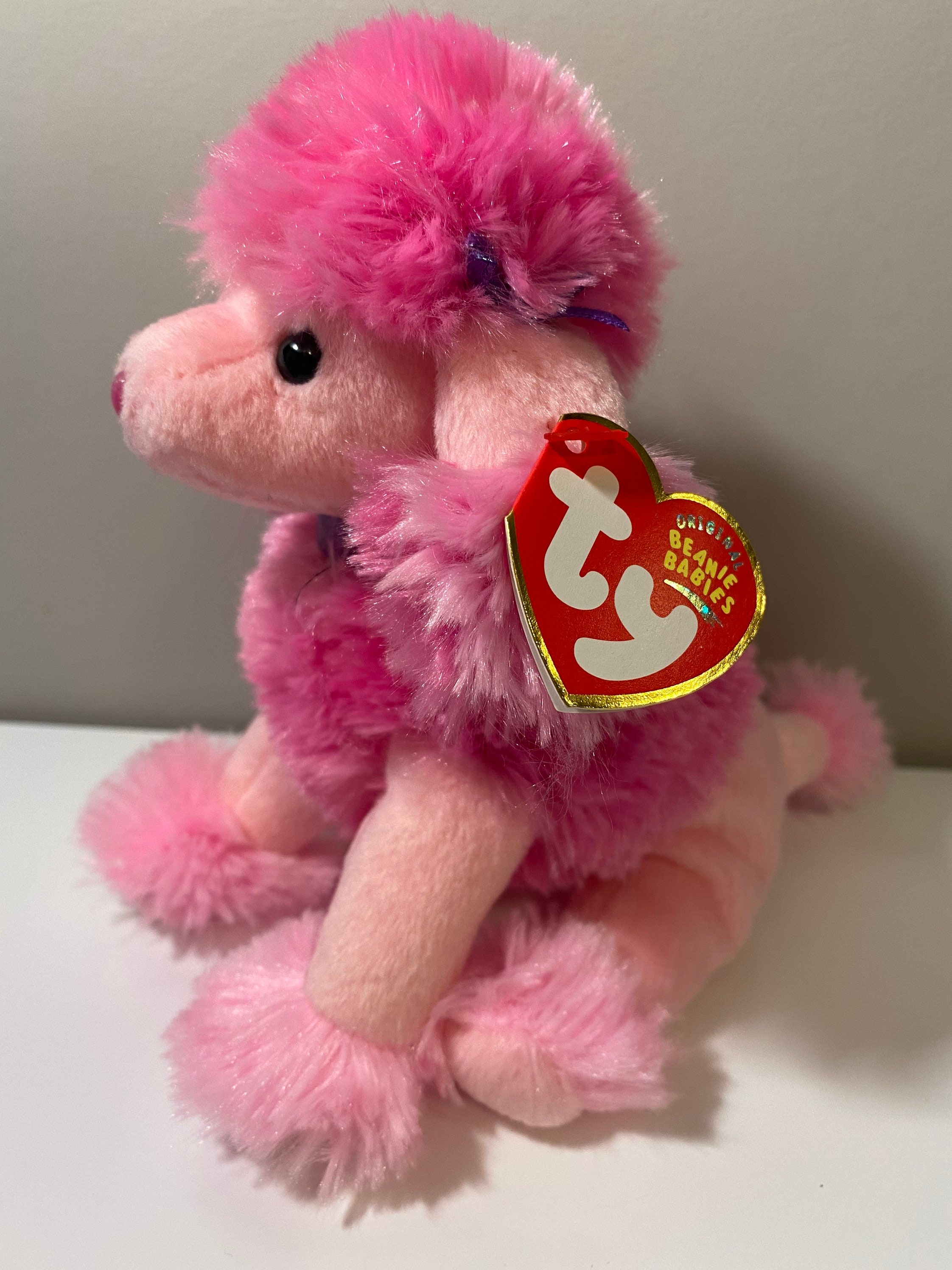 Ty Patsy TY Beanie Baby ooh La La the Pink Poodle Plush 5.5 Inch - Etsy