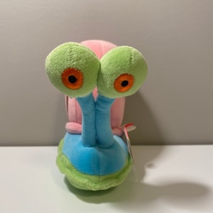 From Spongebob Squarepants 5 Inch Ty Beanie Baby ~ GARY the Snail NEW MWMT From Spongebob Squarepants 5 Inch Ty Beanie Baby ~ GARY the Snail NEW MWMT