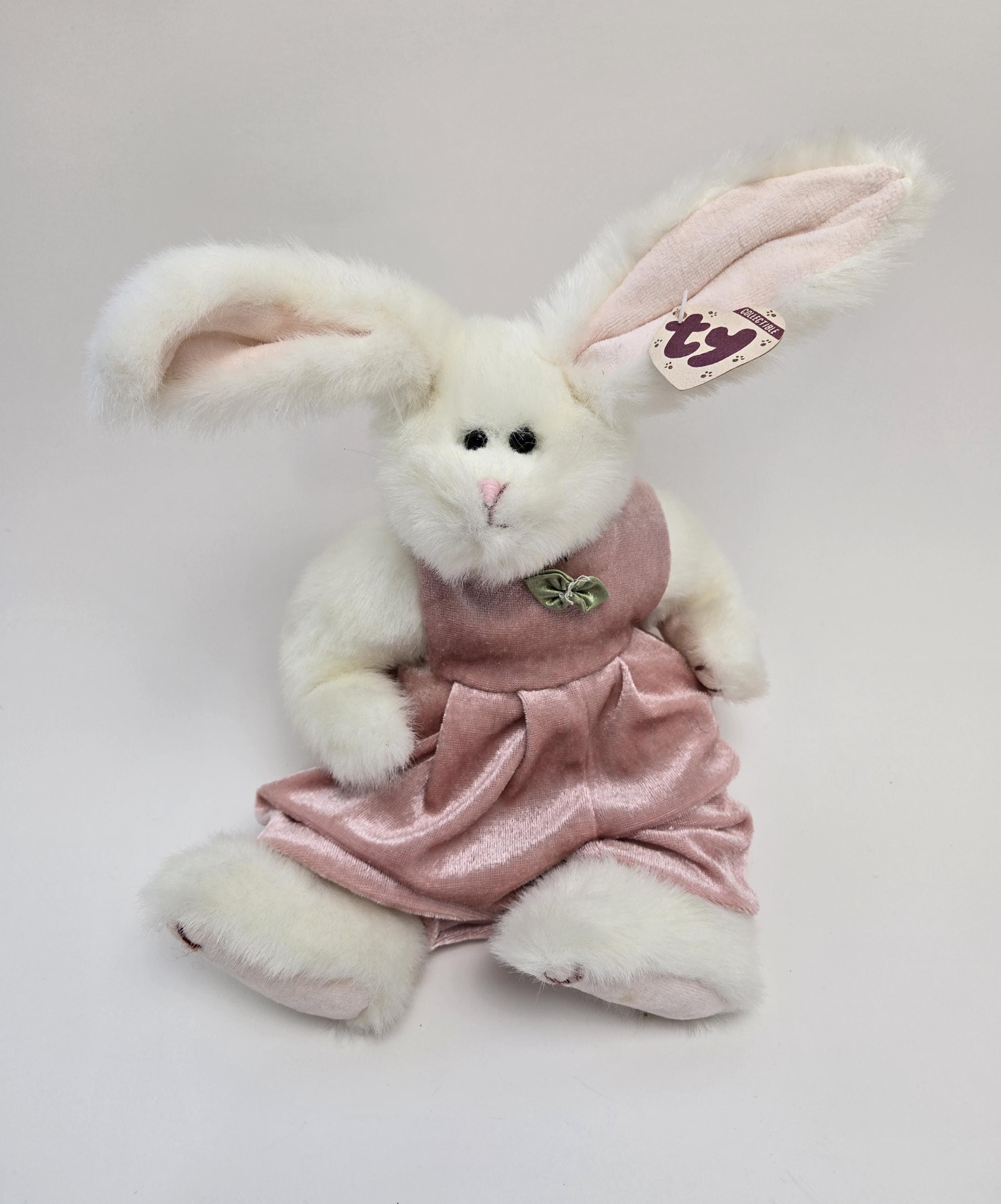 Ty Attic Treasures Collection “sara” the Bunny (10 Inch) - Etsy