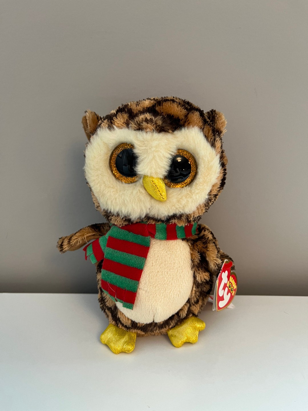 Ty Beanie Boo wise the Cute Owl 6 Inch Etsy