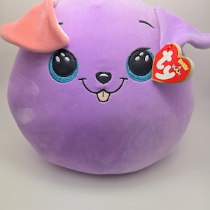 Ty Squish a Boo Collection &quot;Bitsy” the Dog (12 inch)