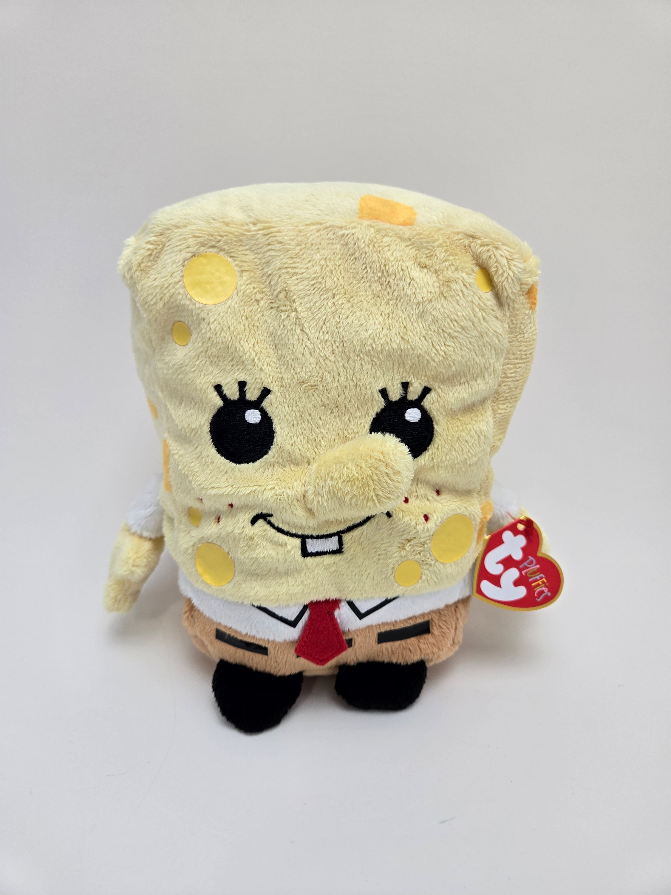 Ty Pluffies Collection “spongebob” the Soft Spongebob Squarepants