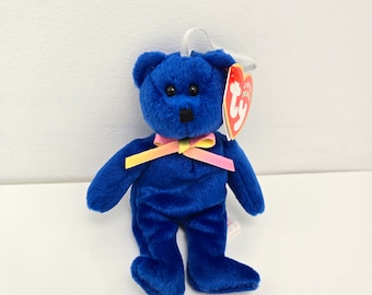 TY Jingle Beanie “Clubby” the Bear! (4 inch)