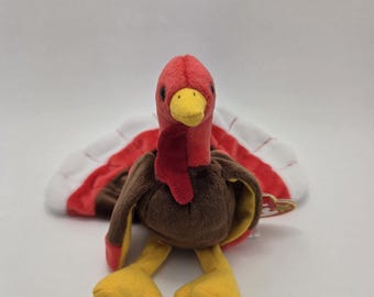 タイ・ゴブルズ・ザ・ターキー ビーニーベイビーズ ぬいぐるみ 七面鳥