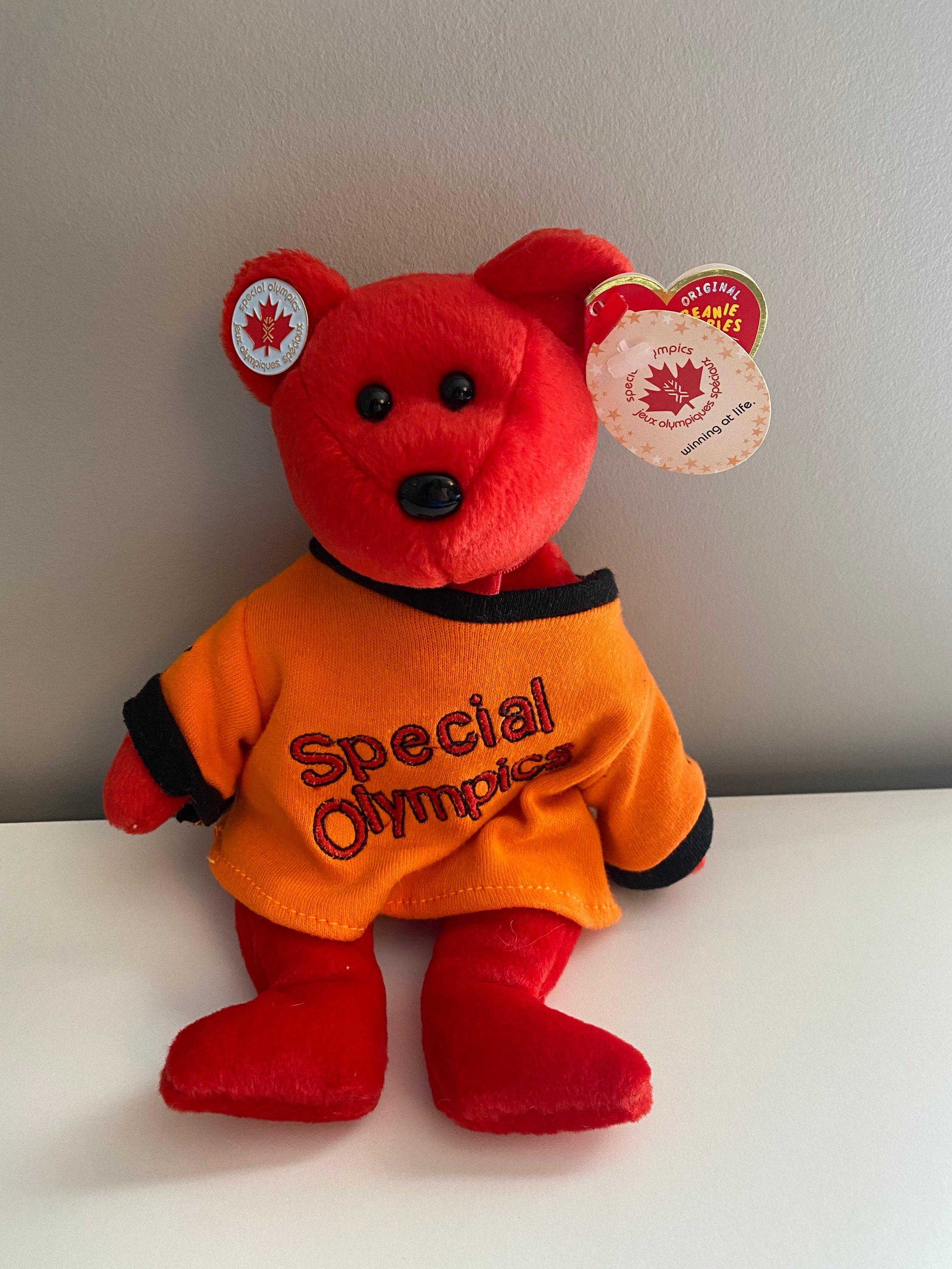 TY Beanie Baby Canada the I Love Canada Special Olympics Etsy
