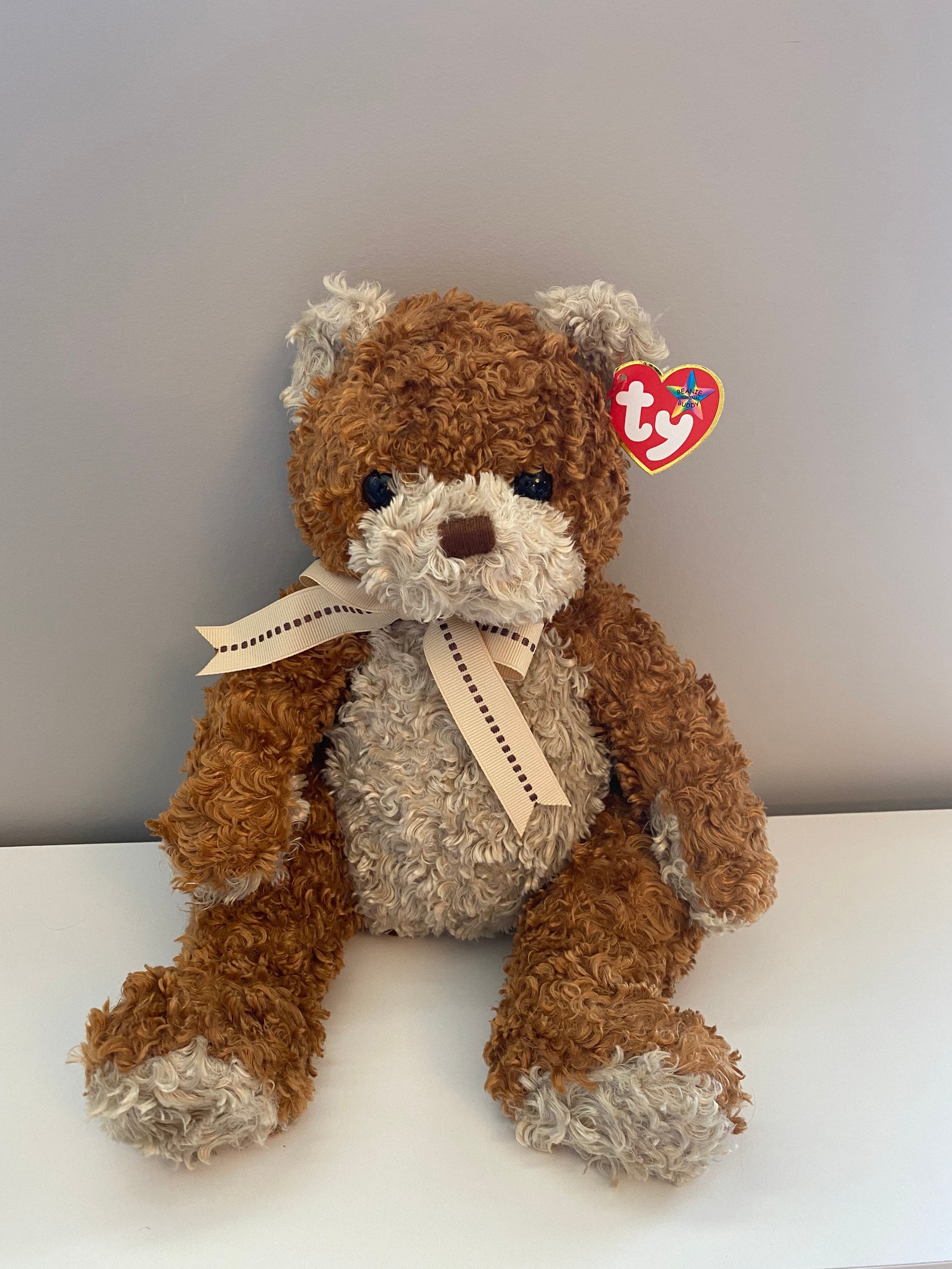 Ty Beanie Buddy “whittle” the Bear (12 Inch) - Etsy