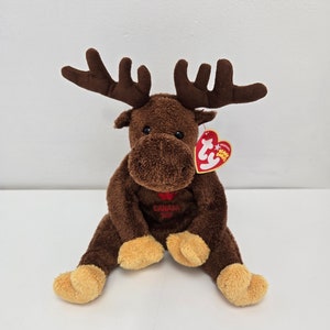 Ty Beanie Baby “Villager” the Canadian Moose - Canada Exclusive! (7 inch)