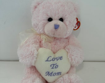 TY Beanie Buddy “it's a Girl” the Pink Bear Plush - Gender