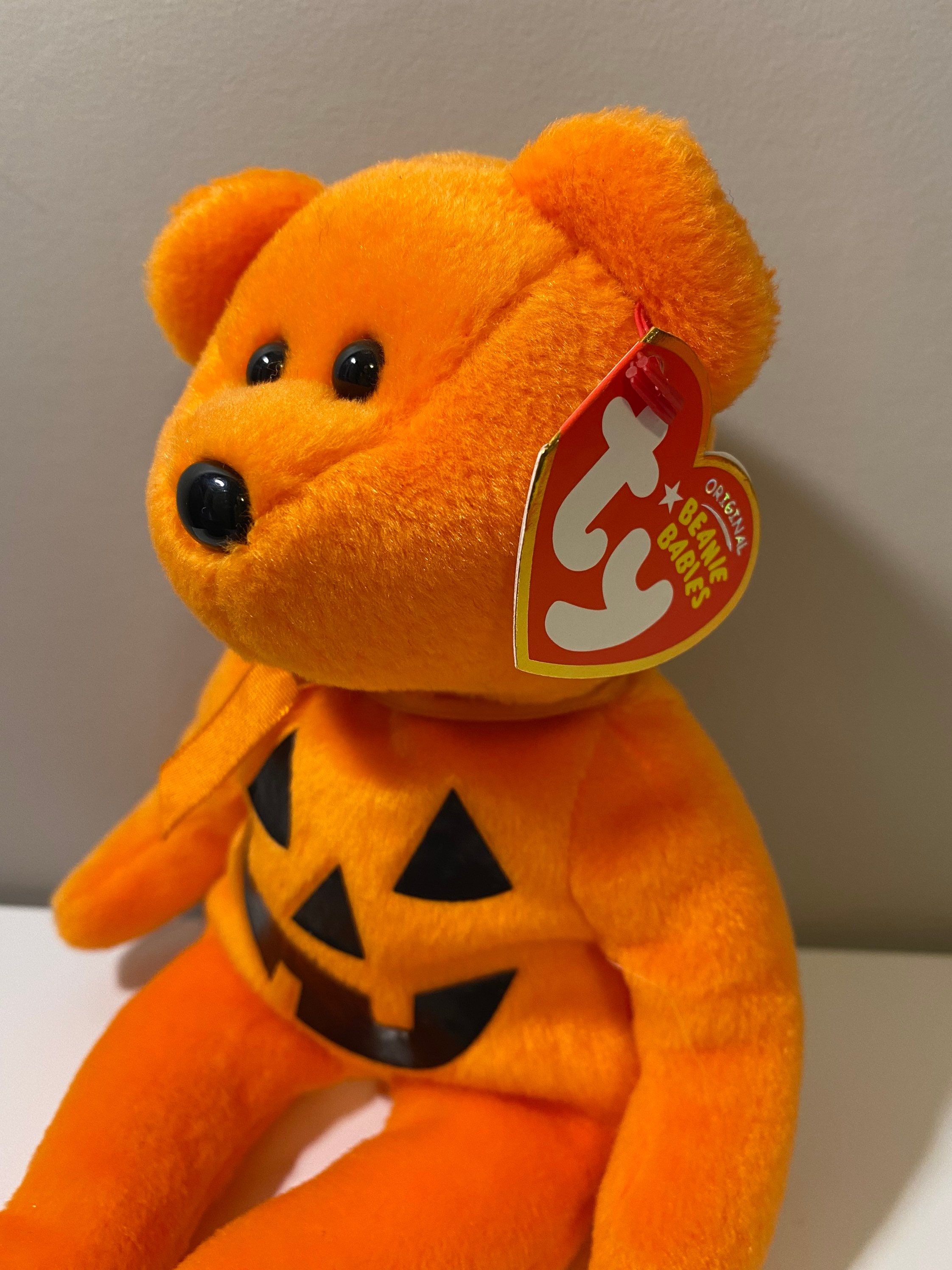 TY Beanie Baby treats the Halloween Bear 8.5 Inch RARE Etsy