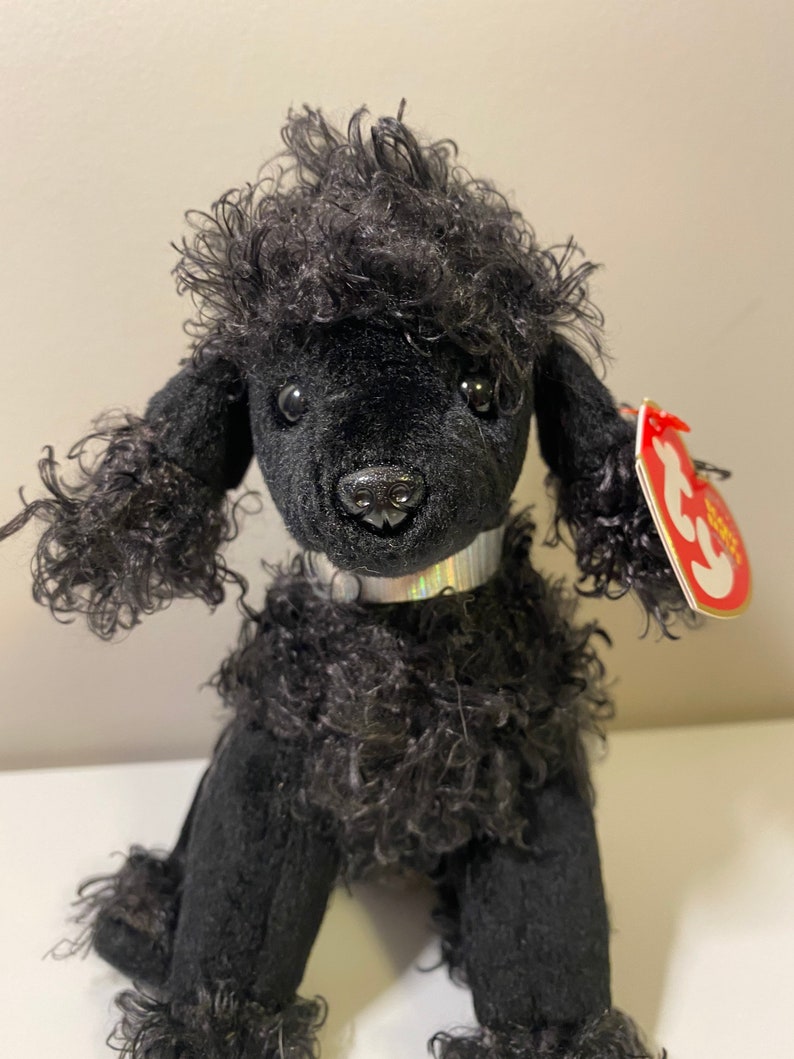 TY Beanie Baby Bijoux the Black Poodle Plushie 7 inch | Etsy