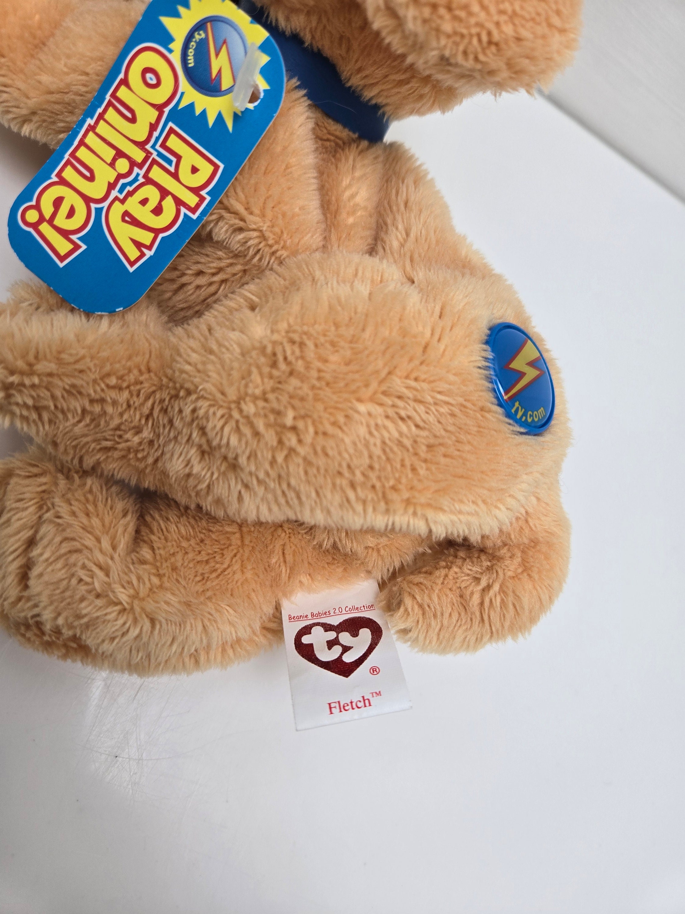 ぬいぐるみ犬　レトリバー　tyビーニーベイビーズ ビーニーベイビーズ ty ゴールデンレトリバー ぬいぐるみ コリー