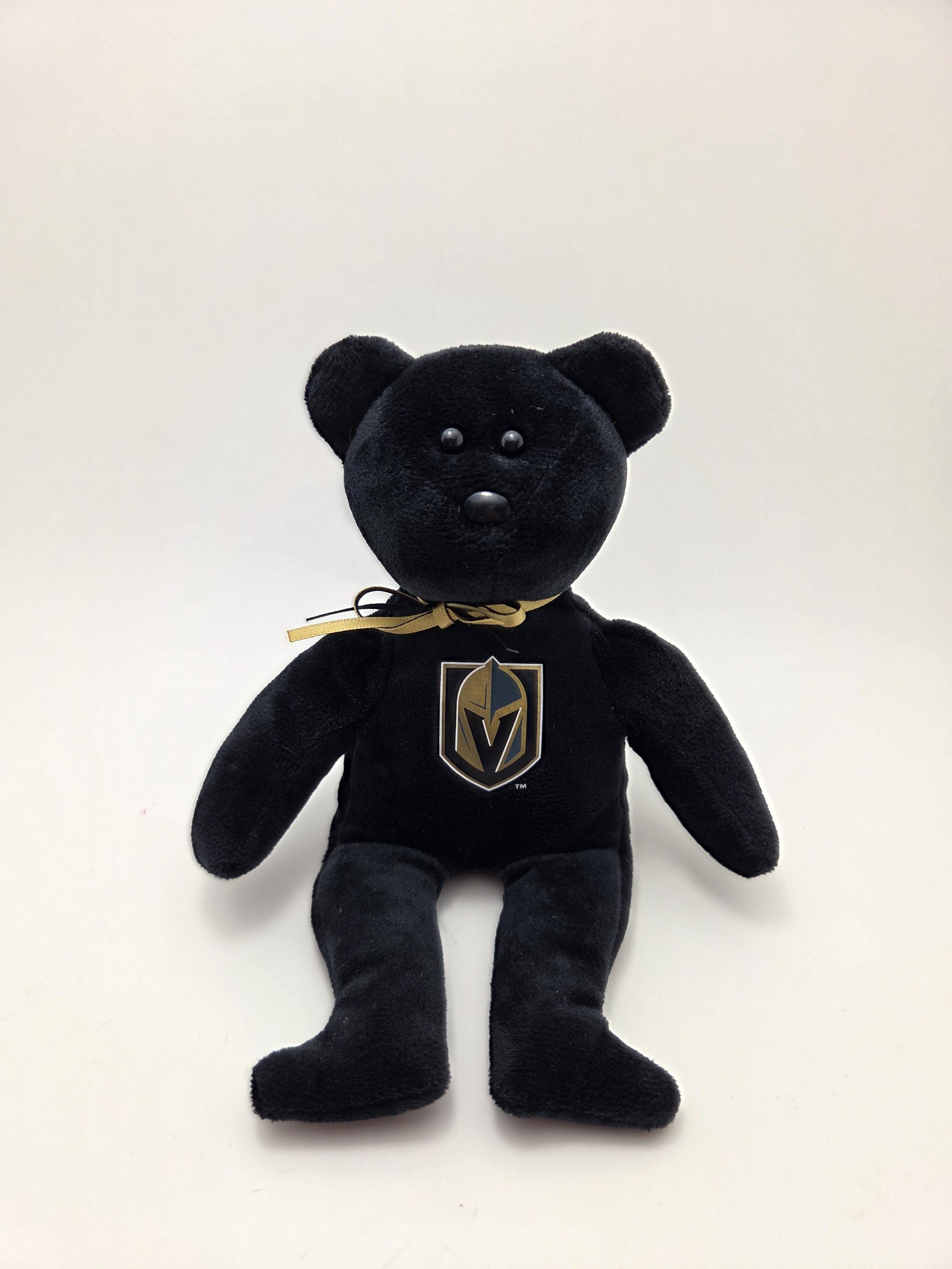 Ty Beanie Baby “las Vegas Golden Knights” the Bear No Hang Tag